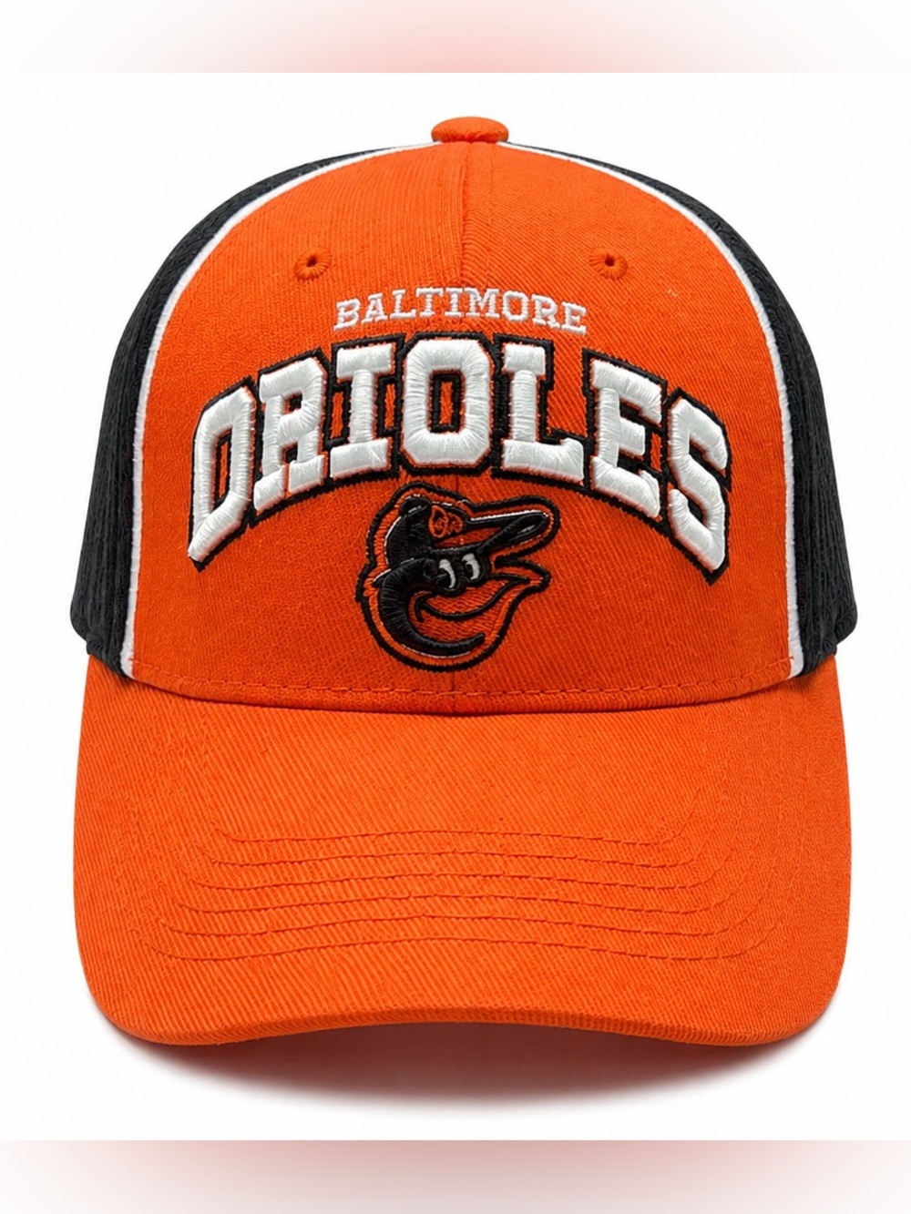 MLB Baltimore Orioles Orange and Black Hat Cap